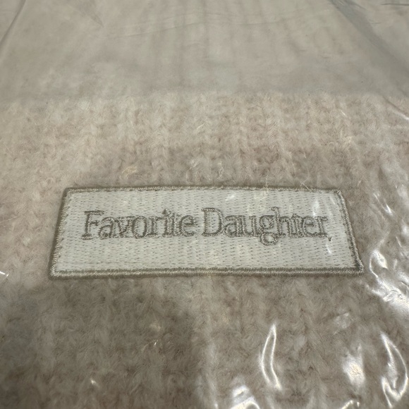 Favorite Daughter Cream Knit Beanie - Picture 2 of 7